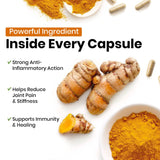 Curcumin Vegan Capsule with 5% piperine to Enhance Absorption - 500mg