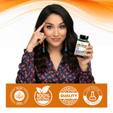 Brahmi (Bacopa monnieri) Vegan Capsule Made with 10:1 Extract | Reduce Anxiety, Stress, &  Mental Clarity