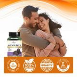 Kaunch Beej  10:1 Extract 60 Vegan Cap 30 Day Supply, 20% L-Dopa, 500 mg Concentrated & Standardized 10X Extract