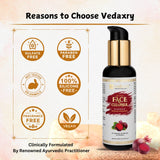 Vedaxry Ayurvedic Face Cleanser for Clear & Reduce Acne, Radiant Skin-100ml