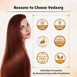 Vedxary Ayurvedic Hair Oil to Nourishes Scalp to Preventing Dandruff | Strengthens Hair Roots, Prevent Hair fall-100ml