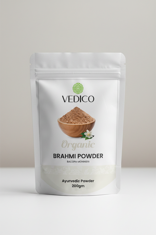 Vedico | Brahmi Powder | Bacopa Monniera | Organic | 200gm