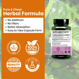 Punarnava (Boerhavia diffusa) Vegan Capsule Made with 10:1 Extract | Support Kidney & Liver Health Liver & Detoxification