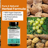 Triphala Vegan Capsule | Natural Detoxification & Gut Wellness | 60 Capsule