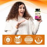 Shatavari Extract Based Vegan Capsules | Hor monal Balance and Vitality Support-500mg