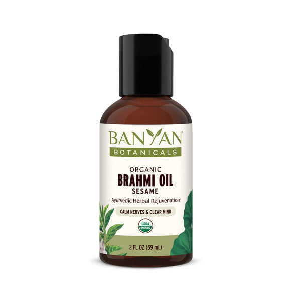 Brahmi Oil (Sesame) - Certified Organic