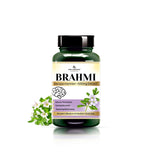 Brahmi (Bacopa monnieri) Vegan Capsule Made with 10:1 Extract | Reduce Anxiety, Stress, &  Mental Clarity