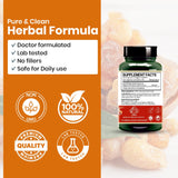 Guggal (Commiphora wightii) Vegan Capsule | 10:1 Extract for Joint Health, Cholesterol Management