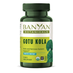 Brahmi/Gotu Kola tablets | Certified Organic