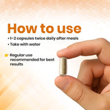 Makoy (Solanum nigrum) Vegan Capsule Liver Health, Aid digestion, Improve Appetite and Detoxification