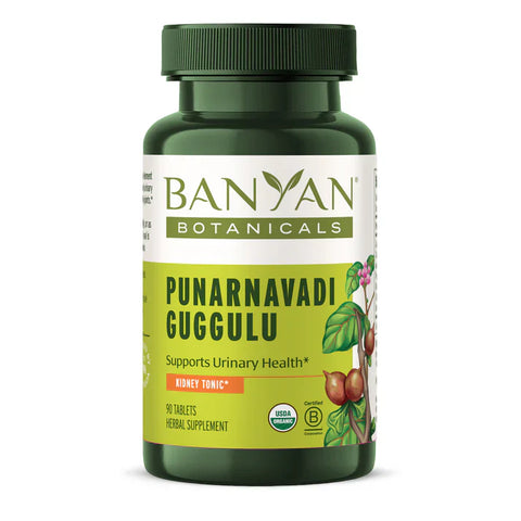 Punarnavadi Guggulu Tablets | Certified Organic | 90 Tablets