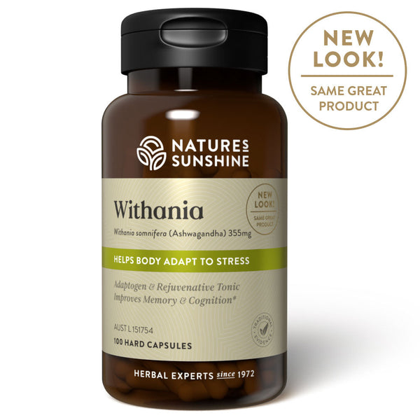 Natures Sunshine | Ashwagandha Capsules Withania  