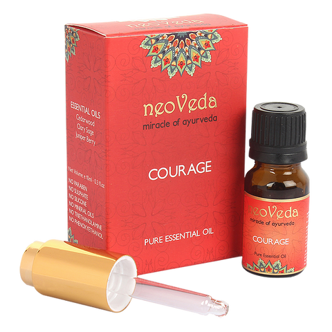 NeoVeda | Courage | Essential Oil | Cedarwood | Clary Sage