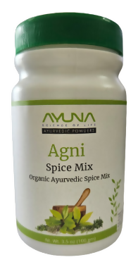 Ayuna | Agni Spice Mix | 100g (x6 units)| Organic | For Supporting Ayurvedic Lifestyle