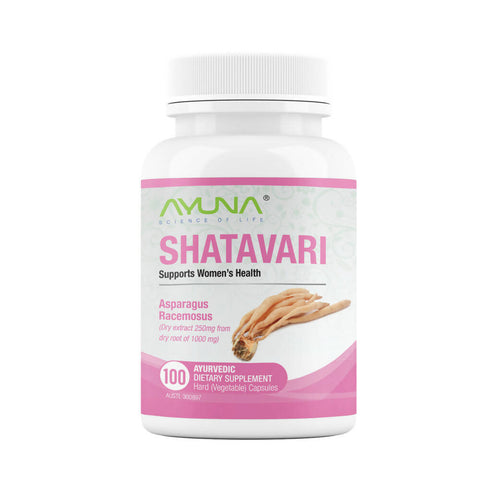 Ayuna | Shatavari Veg | 100 Capsules (x6 units) | For Supports Womens Health