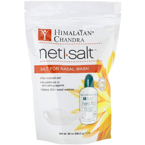 Himalayan Institute Neti Salt Bag | 680.8gm | 1.5lb | 300+ Nasal Wash