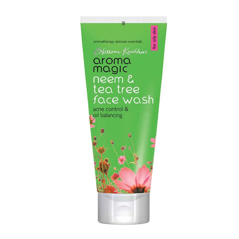 Aroma Magic | Neem & Tea Tree Face Wash | 100ml | Neem | Tea Tree | For Oily Skin