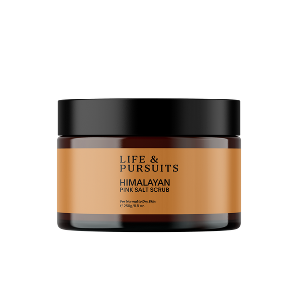 Life & Pursuits Himalayan Pink Salt Scrub with Shea Butter & Aloe Vera