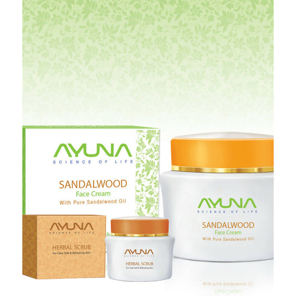 Ayuna | Skin Care Sandal Wood Face Cream And Moisturiser | Sandal | For Skin Care