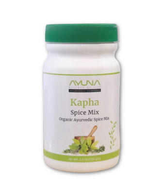 Ayuna | Kapha Spice Mix | 100g (x6 Units) | Organic | For Supporting Ayurvedic Lifestyle