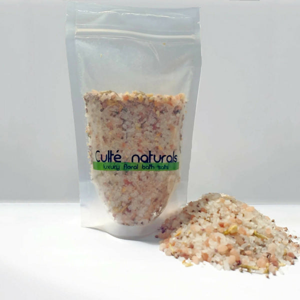 Holistic Hemp Luxury Natural Bath Salt | Epsom Salt Soak Pink Himalayan - 300G