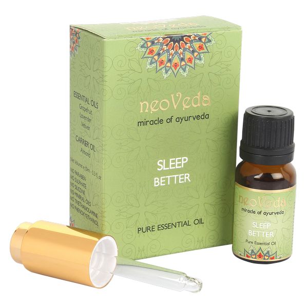 NeoVeda | Sleep Better Essential Oil | Lavender | Vetiver|  Grapefruit | 10ml