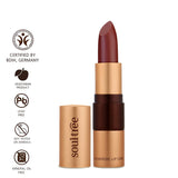 Soultree | Java Brown Lipstick | 4g | Organic Ghee | Almond Oil | For Soft, Smooth & Hydrated Lips