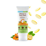 Mamaearth | Vitamin C Face Wash | 100ml | Vitamin C | Turmeric | For Skin Illumination