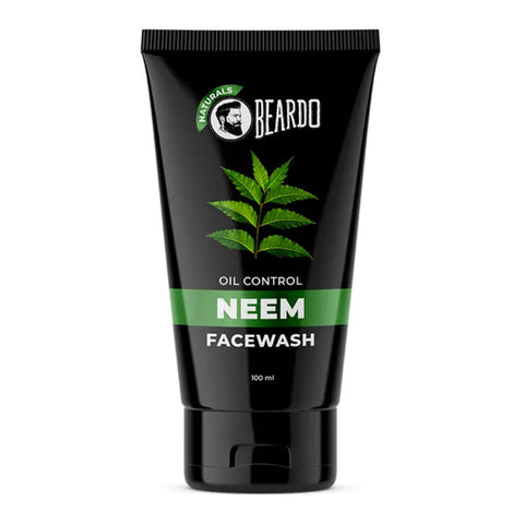 Beardo | Neem Facewash for Men | 100ml | Neem | Oil Control for Acne, Pimple Reduction