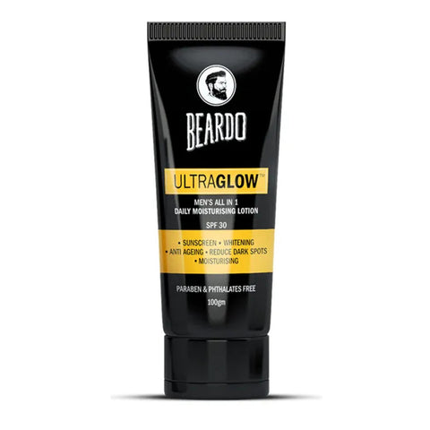 Beardo | Ultraglow All in 1 Mens Face Lotion | 100ml | For Hydrates & Moisturizes the Skin