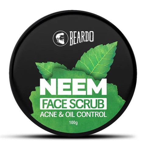 Beardo | Neem Face Scrub | 100ml | Neem | For Removes Dirt & Dead Cells