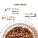 mCaffeine | Coffee Body Scrub with Coconut | Natural & Vegan | 100gm