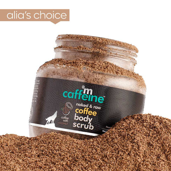 mCaffeine | Coffee Body Scrub with Coconut | Natural & Vegan | 100gm