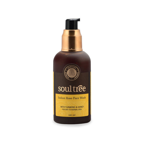 SoulTree | Indian Rose Face Wash with Turmeric & Honey