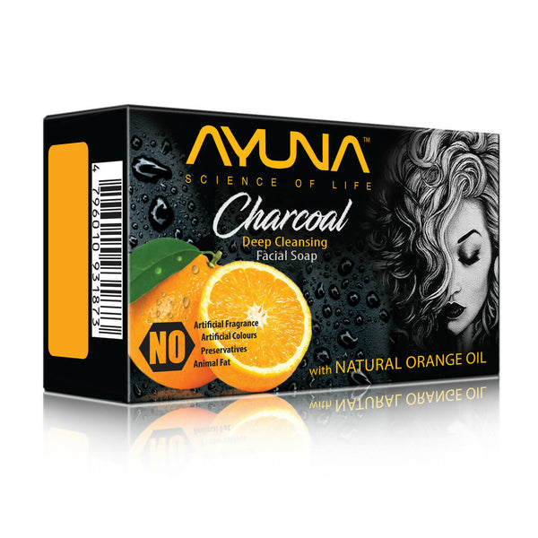 Ayuna | Deep Cleansing Facial Charcoal Soap